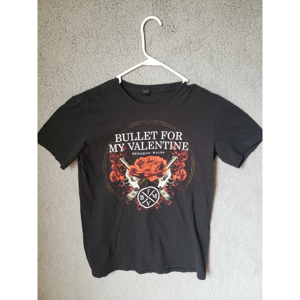 Mens Bullet For My Valentine Graphic T Shirt Size Adult S